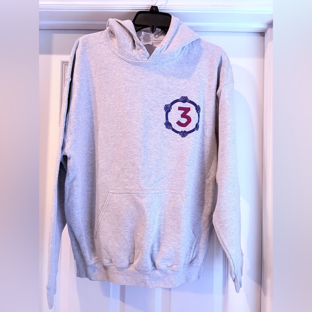 Chance the Rapper Be Encouraged Spring 2017 Tour Light Gray Sweatshirt